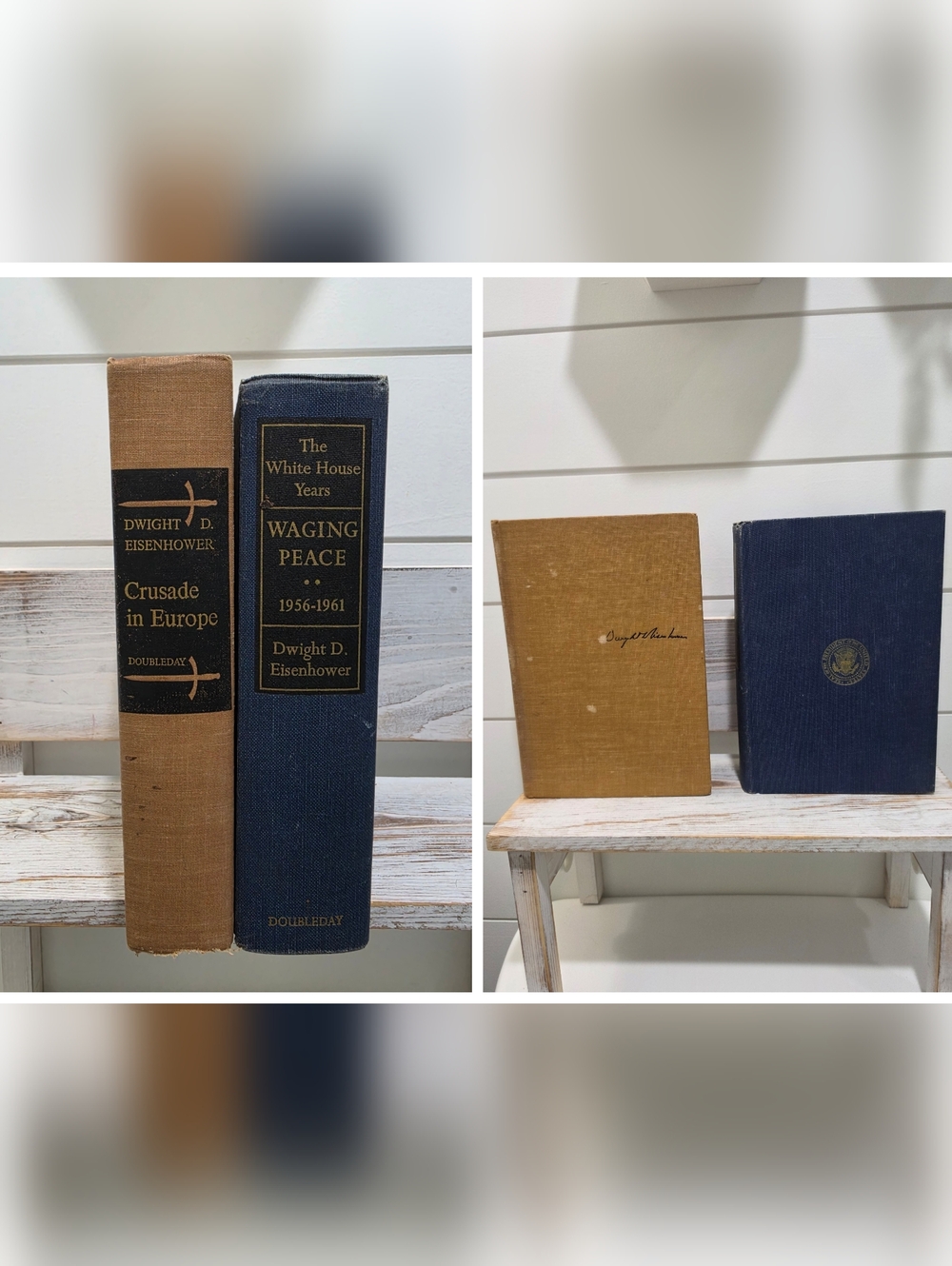 1948 1st Edition Dwight Eisenhower Book Set